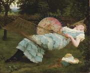 Valentine Cameron Prinsep Prints Sweet Repose oil